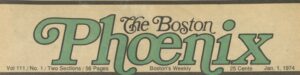 The Boston Phoenix masthead