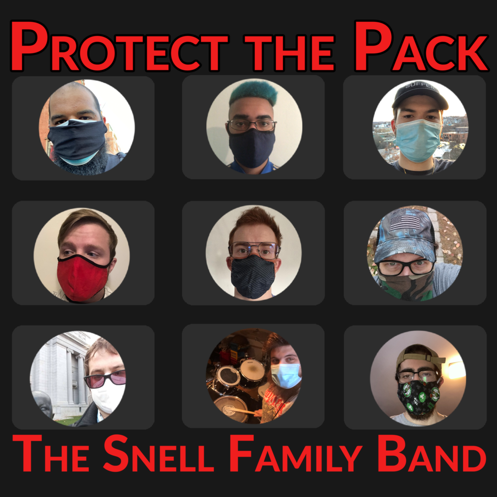 Cover art of Protect the Pack by The Snell Family Band