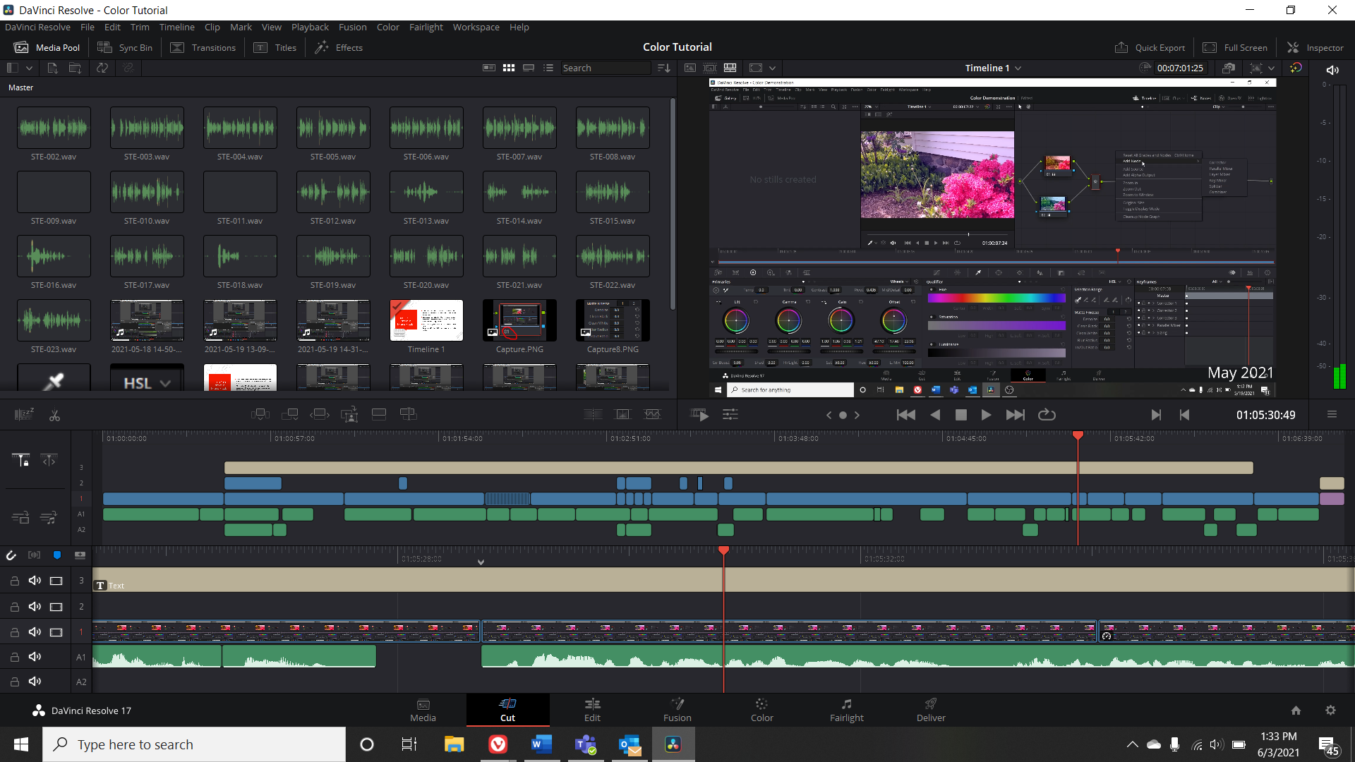 DaVinci Resolve: Learning the Interfaces – Library News