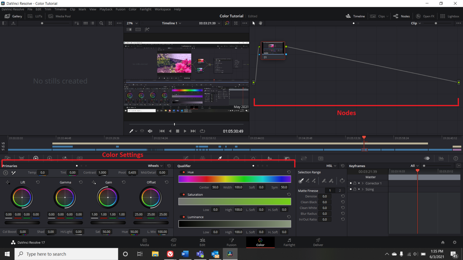 DaVinci Resolve: Learning the Interfaces – Library News