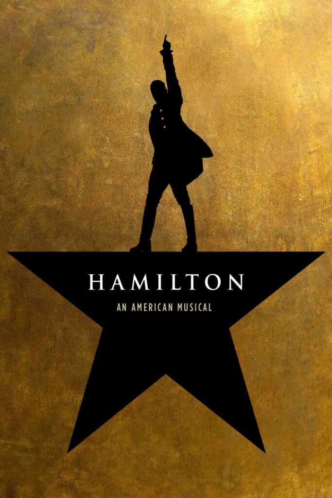 Poster of Hamilton the musical